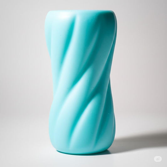 Blue Men Massager – Soft Pocket Stroker for Men