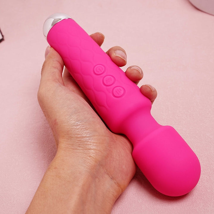 Wand Massager – 20 Modes & 8 Speeds Powerful Quiet Vibrator