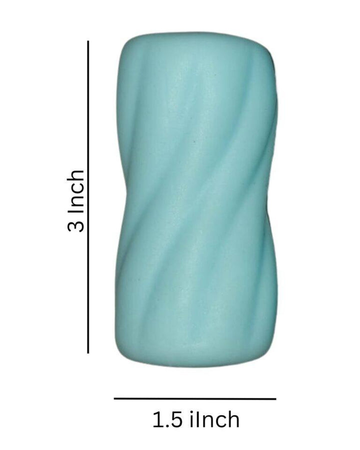 Blue Men Massager – Soft Pocket Stroker for Men