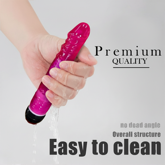 7 Inch Realistic Textured Vibrating Dildo